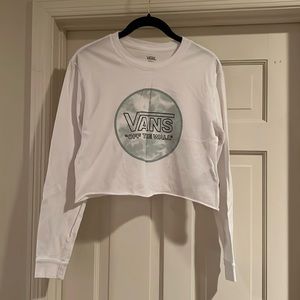 Vans Long Sleeve Crop Tee